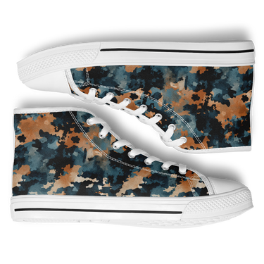 Chokefish™ Urban Peak Retro High Tops-Acid-Wash-009